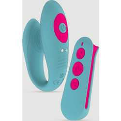 Ασύρματος Δονητής Ζευγαριών Love Signal Lover's Vibe Couples Remote Controlled Vibrator - Μπλε