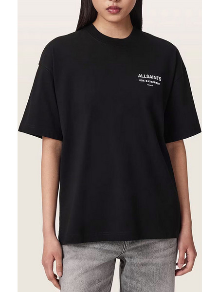 ALL SAINTS ELIANA ETTA TEE W052JF-BLACK Black