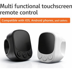 Μίνι Bluetooth τηλεχειριστήριο με δακτύλιο αφής για iPhone, Android και iPad