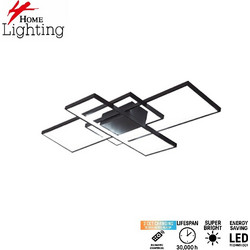 Se led 4 Tessera Black 86*48*10cm 3cct With Memory Ip20 50w 2 Years Warranty