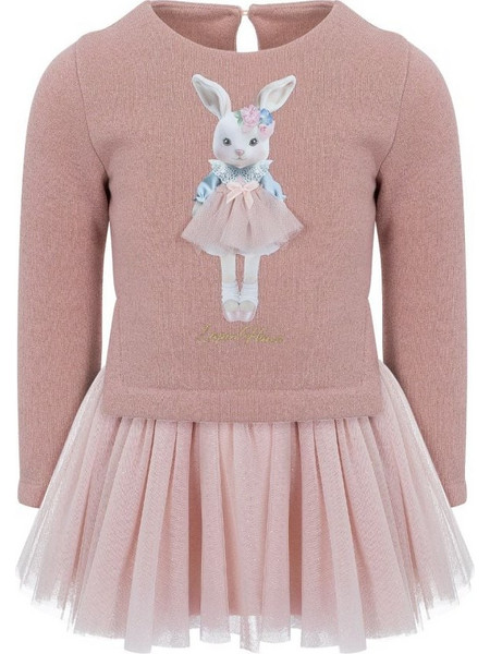 Lapin Παιδικό Φόρεμα Σομόν 262E3244