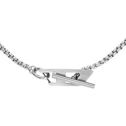 DIESEL NECK DIESEL STAINLESS STEEL SILVER 50cm DX1477040