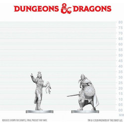 Dungeons & Dragons Nolzur's Mini - Drow Elite Warrior & Drow Priestess of Lolth Unpainted Μινιατούρα