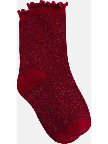 DPAM παιδικές κάλτσες για κορίτσια Ruby Sparkle - 380646 Μπορντό