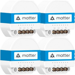 Meross Σετ 4 έξυπνων διακοπτών Wi-Fi - (MSS815MAQUA-UN)