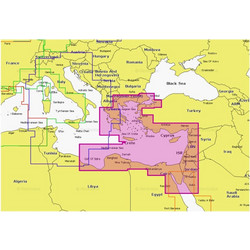 Navionics MSD/34P+ Mediterranean East PL+/XL3