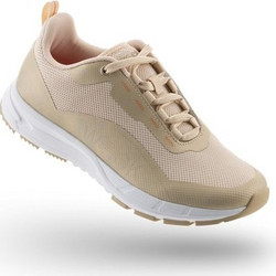 REBLAST Επαγγελματικό Sneaker με Αποσπώμενο Πέλμα Χρυσαφί Χρυσαφί WOCK
