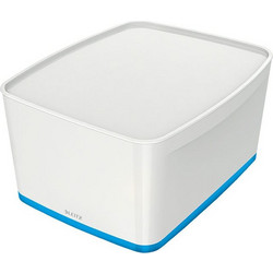 ΚΟΥΤΙ LEITZ 5216 MY BOX LARGE 318X198X385cm ΜΕ ΚΑΠΑΚΙ ΚΠ 36 SKY BLUE - WHITE