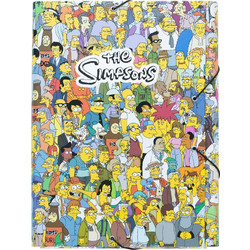 The Simpsons Elasticated Folder 34 x 26 cm