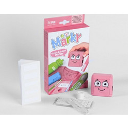 Colop DIY Marky Σφραγίδα Ονομάτων όλες τις Επιφάνειες με Ελληνικό Αλφάβητο (Ροζ)