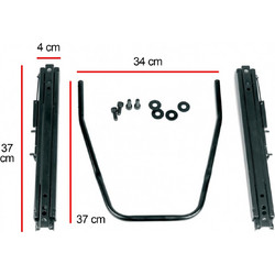 ΣΙΔΗΡΟΔΡΟΜΟΣ ΔΙΠΛΟΣ ΚΑΘΙΣΜΑΤΩΝ UNIVERSAL KIT SIMONI RACING - 1ΤΕΜ