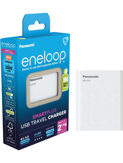 Panasonic Eneloop BQ-CC87+4xAA 2000mAh