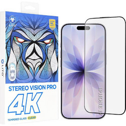 Προστασία Οθόνης κινητού Lito D+ Max 4K for iPhone 17/ 16 Pro Black Clear