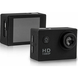 Red Ring Action Camera Full HD (1080p) Μαύρη