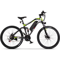 RKS CD15 Ηλεκτρικό Ποδήλατο Trekking 27.5" 250W με 21 Ταχύτητες και Δισκόφρενα Μαύρο