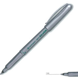 Centropen μαρκαδόρος ανεξίτηλος ασημί 1mm