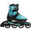 Rollerblade Microblade Inline Rollers Μαύρα Τιρκουάζ 43.072219