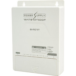 FOLKSAFE τροφοδοτικό συστημάτων CCTV FS-DC120805W, 8 εξόδων, 12V/5A, αδιάβροχο IP65