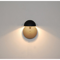 Hl-3592-1m Fallon Black Wall Lamp