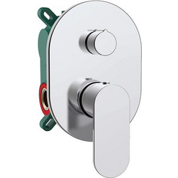Orabella Aspen 10430 Chrome - Μικτης εντοιχισμού 2 εξοδων