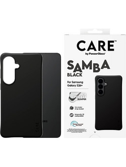 PanzerGlass Care by Samba Qi Back Cover Black (Samsung Galaxy S26 Plus)