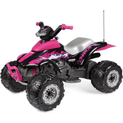 Peg Perego Coral T-REX Ηλεκτροκίνητη Παιδική Γουρούνα 12V Ροζ