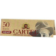 CARTEL HEMP UNBLEACHED ΑΚΑΤΕΡΓΑΣΤΟ 50 ΧΑΡΤΑΚΙΑ ΣΤΡΙΦΤΟΥ - 1 πακετάκι 3800223917737