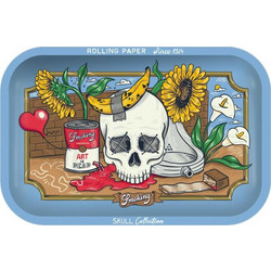 Δίσκος Στριφτού SMOKING No1 ART IS DEAD LARGE Rolling Tray 8414775023584