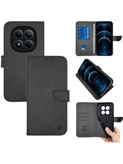Sonique Urban Wallet Θήκη Πορτοφόλι Black (Xiaomi Redmi Note 15 Pro 4G)