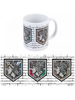 Κούπα 350ml ATTACK ON TITAN Wall Emblems (Anime Collection)