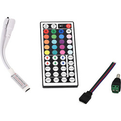 ΜΗΧΑΝΙΣΜΟΣ ΤΗΛ/ΡΙΟ+CONTROLLER ΝΤΙΜΕΡ RGB 12VDC72W 24VDC144W 6A