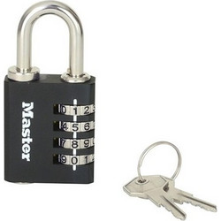 Master Lock Ατσάλινο Λουκέτο Πέταλο Συνδυασμού 40mm 7641EURD