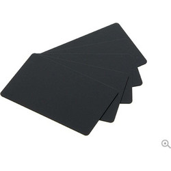 Evolis PVC-U Πλαστικές Κάρτες (Άδειες) 500 τεμ. C8001 - ματ, 30 mil, μαύρες