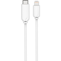 Microconnect USB-A σε Lightning Καλώδιο Λευκό 3m