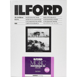 Ilford Χαρτί Σκοτεινού Θαλάμου Multigrade RC Deluxe Glossy 13x18 cm 100 φύλλα