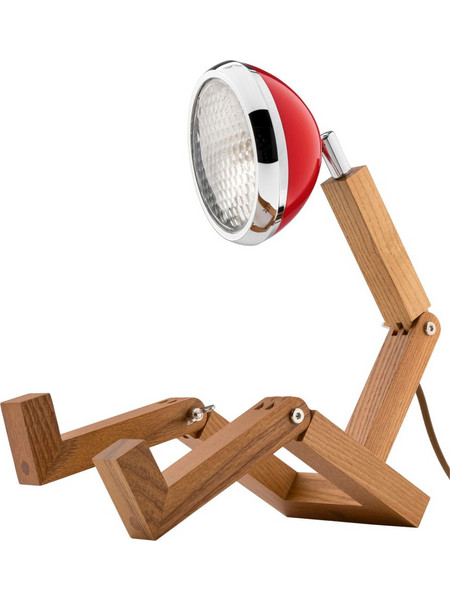 Λάμπα δαπέδου και επιτραπέζια Piffany Mr. Wattson Original Table Lamp Flash Red