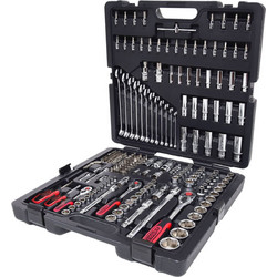 KS Tools Σετ καρυδάκια χειρός CHROMEplus 216 τεμ. 1/4" + 3/8" + 1/2"
