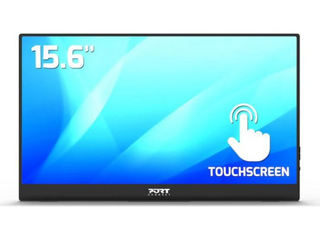 Monitor 23.8" Port Designs 15.6" 1920 X 1080 Full Hd 16:9 LCD Touchscreen Flat 902101T