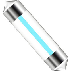 VenCore 3216-10122 - C5W Festoon 36mm - Λάμπα LED Σωληνωτή για Βάση C5W 36mm Festoon 1 Filament LED 0.35W 100 Lumen 12 Volt Γαλάζιο Ice Blue