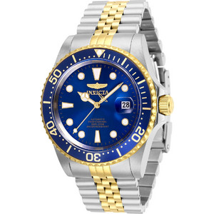 Invicta Pro Diver Ανδρικό Ρολόι Αυτόματο με Ασημί Μεταλλικό Μπρασελέ 30093