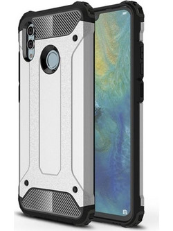 Sonique Heavy Armor Back Cover Silver (Huawei P Smart 2019)