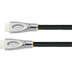 Καλώδιο HDMI Python HDMI 2.1 8K UHD-2 nylon braid Black 1,5m