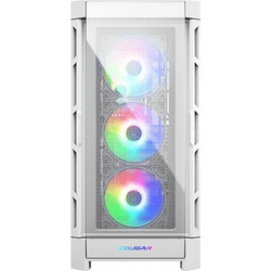 Cougar Duoface Pro RGB White Gaming Midi Tower Κουτί Υπολογιστή RGB με Πλαϊνό Παράθυρο