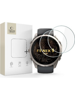 Tech-Protect Glass Fit+ 2-Pack Tempered Glass for Garmin Fenix 9 Pro 51mm