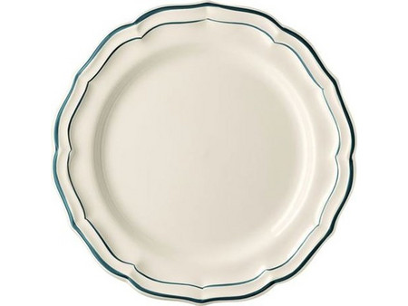 Πιάτα Φαγητού Σετ 4 Τεμαχίων Filet Acapulco Faience Gien (26 cm)