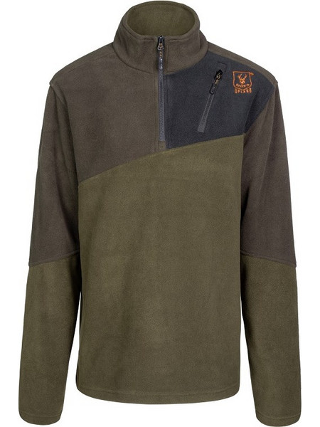 Μπλούζα Fleece Riserva Upland Valle Khaki/Black RU3404-03