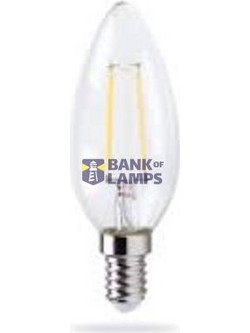 LED Bulb Filament E14 2W B35 2700K 200Lm XQ-Lite1402