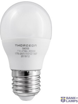 LED Light bulb GEN2 7W E27 P45 3000K 595lm