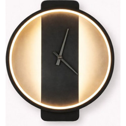 VenCore Chronor Black 6093-20083 - Μοντέρνο Επιτοίχιο Φωτιστικό Απλίκα LED 12W Μαύρο Αλουμίνιο με Ρυθμιζόμενο CCT Λευκό - Ημέρας