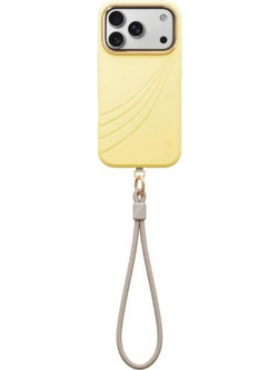 Uniq Coehl Serina Magnetic Charging Θήκη iPhone 18 Pro / 17 Pro Yellow
